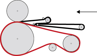 Схема через машину для питания